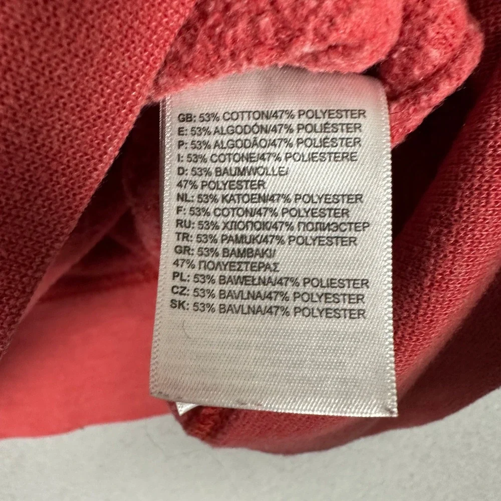 The North Face Hoodie Mens Medium Never Stop Exploring Red Graphic Sweatshirt